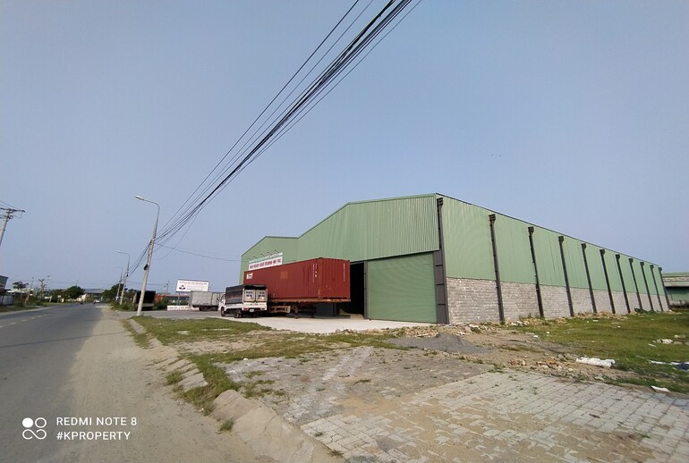 Cho thuê Kho ngay Quốc lộ 1A, Đà Nẵng (1,000 - 2,000m2)